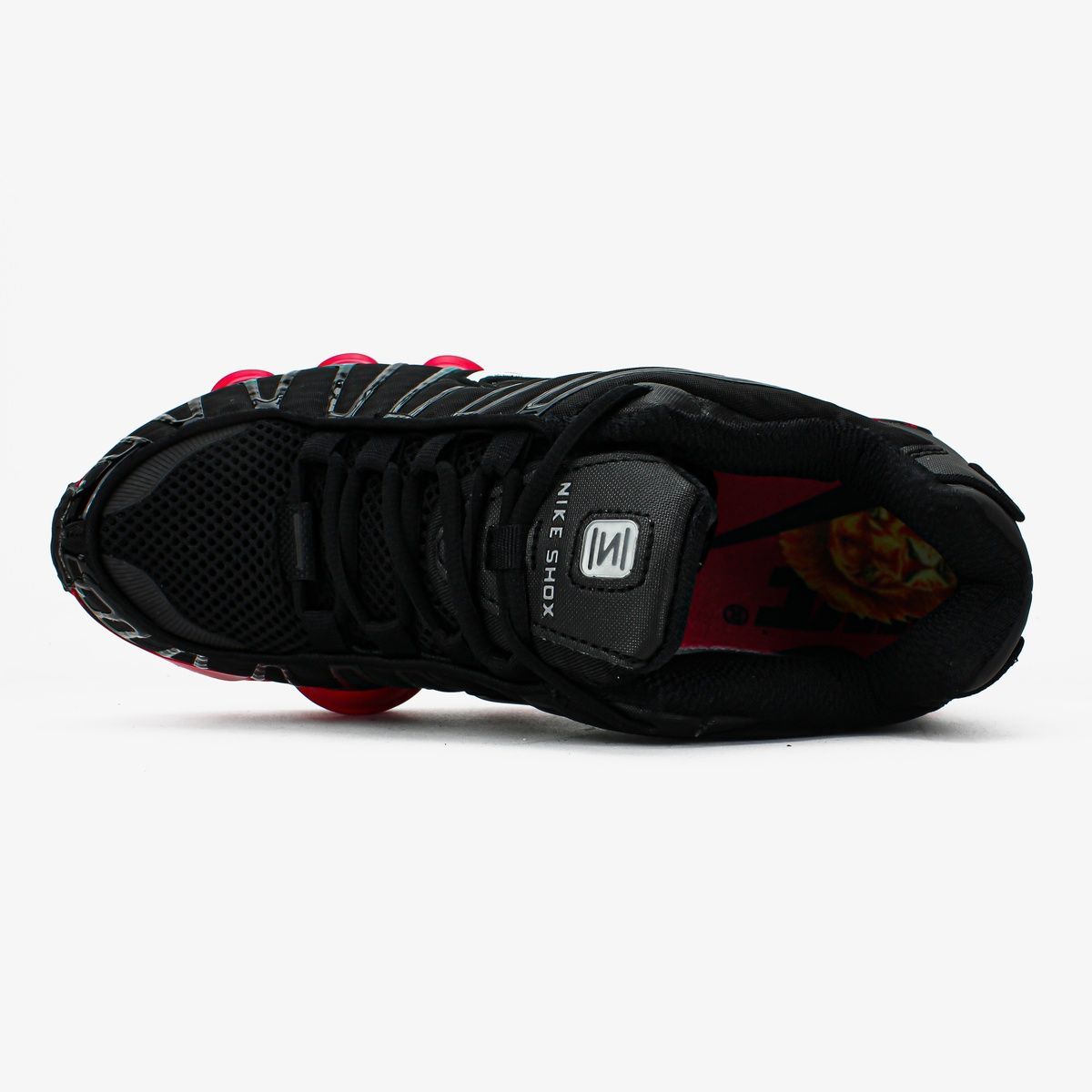 Кросівки Nike Shox 'Black/Red' 0163 фото