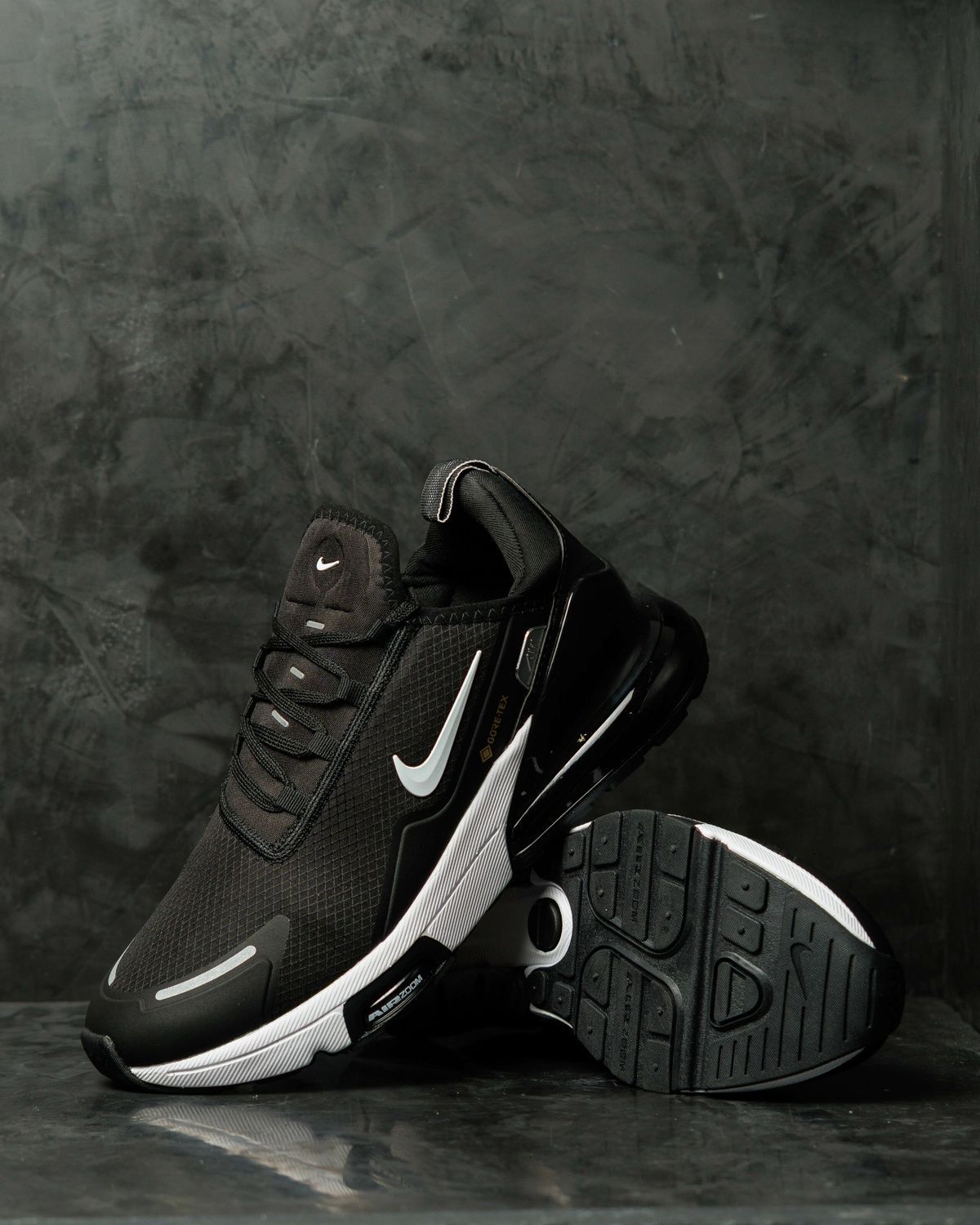 Кросівки Nike Air Max 270 Gore-Tex Black White NK392 фото