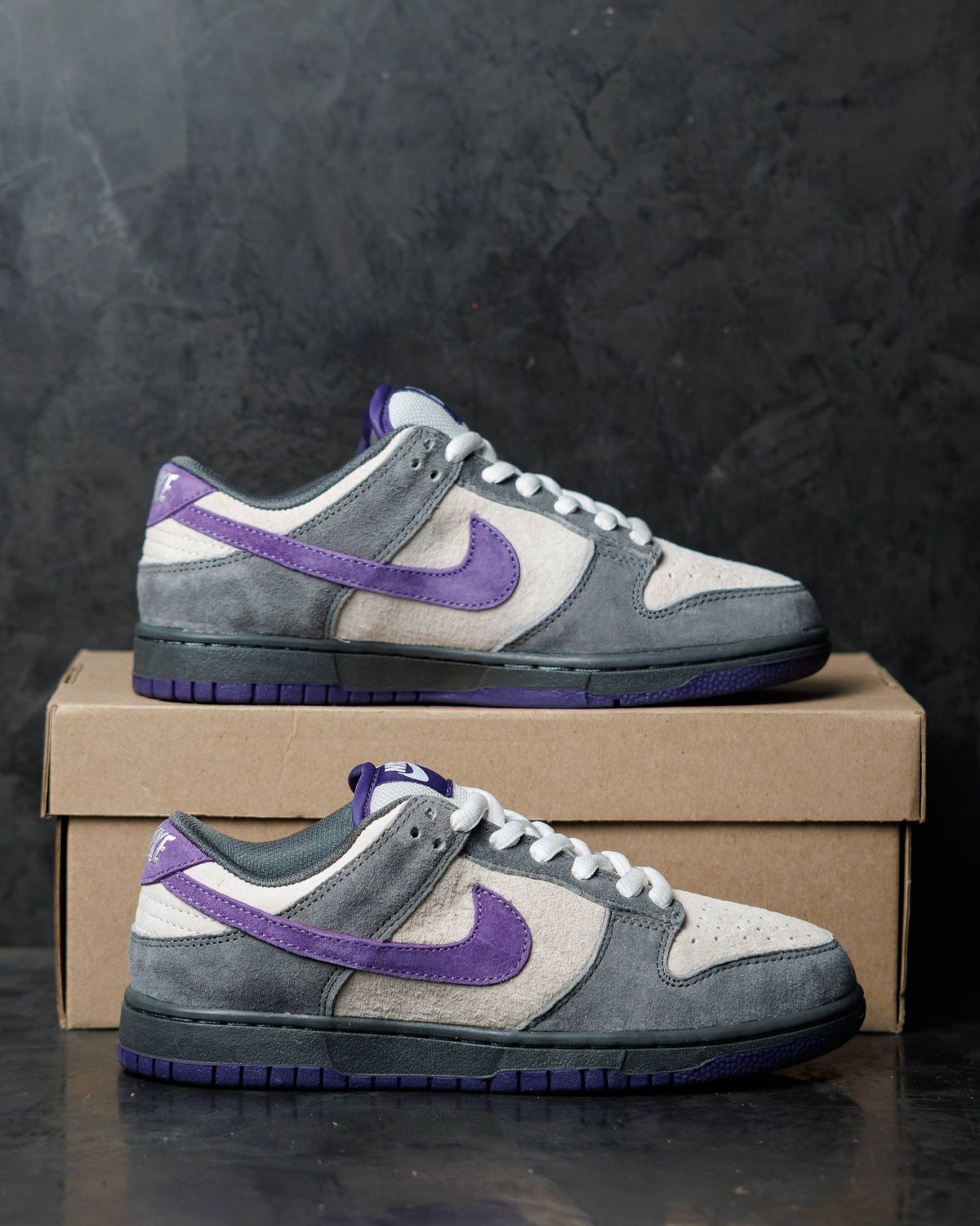 Кросівки Nike SB Dunk Low Purple Pigeon NK214 фото