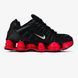Кросівки Nike Shox 'Black/Red' 0163 фото 1