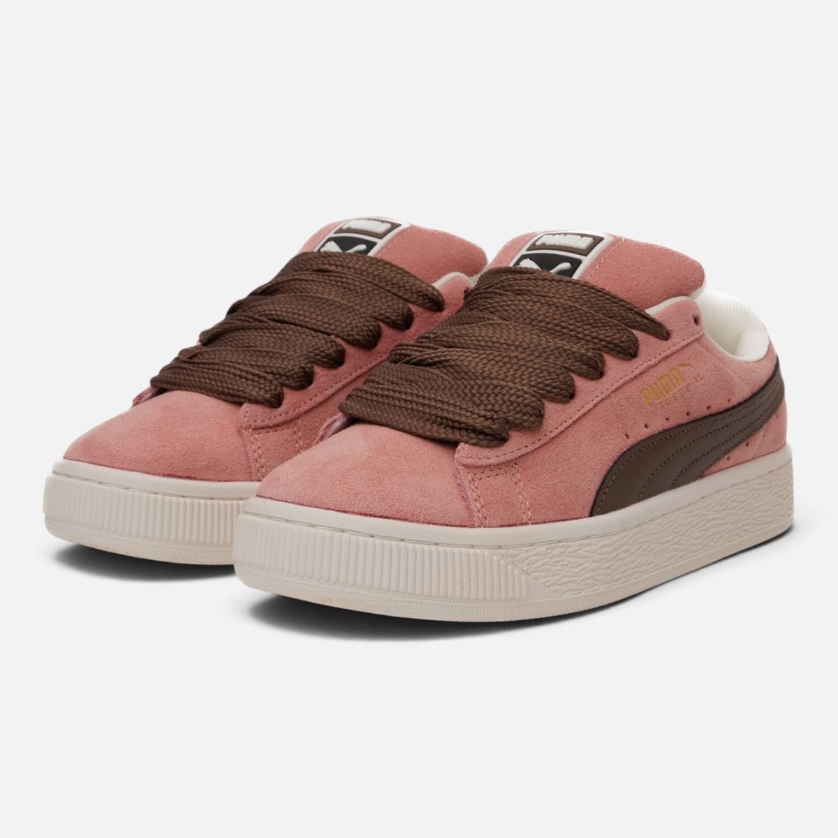 Кросівки Puma Suede XL Pink Brown PM021 фото