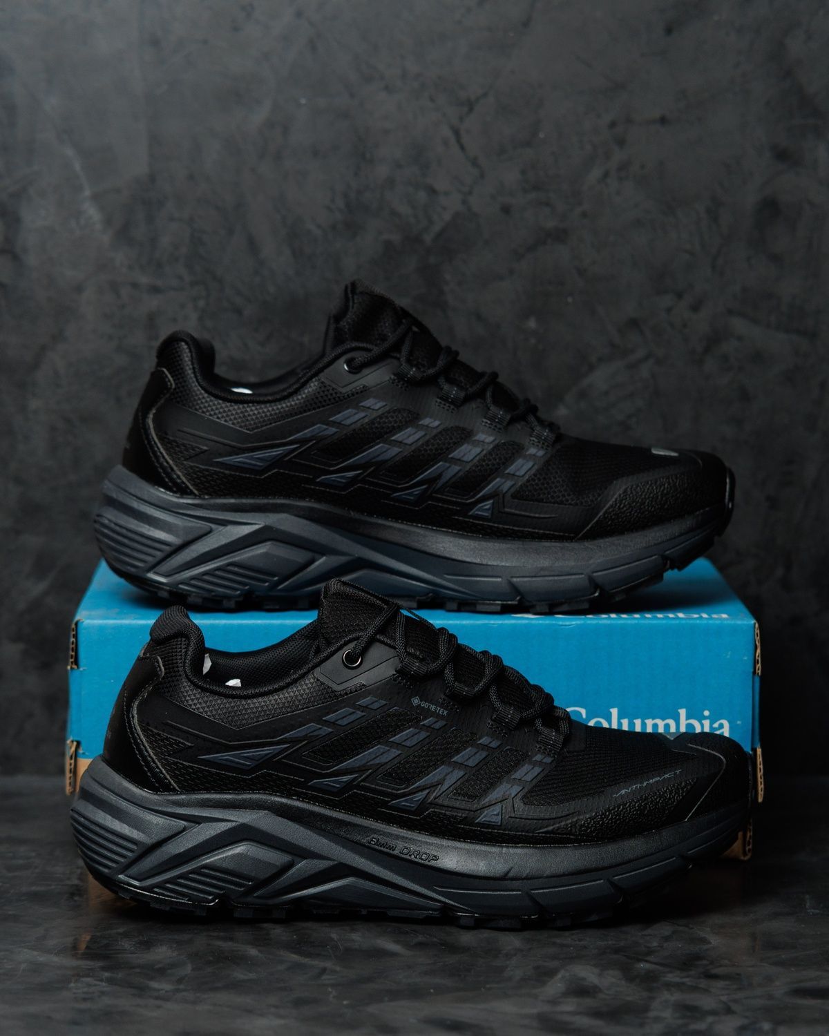 Кросівки Columbia Anti-Impact Gore-Tex Black CL028 фото