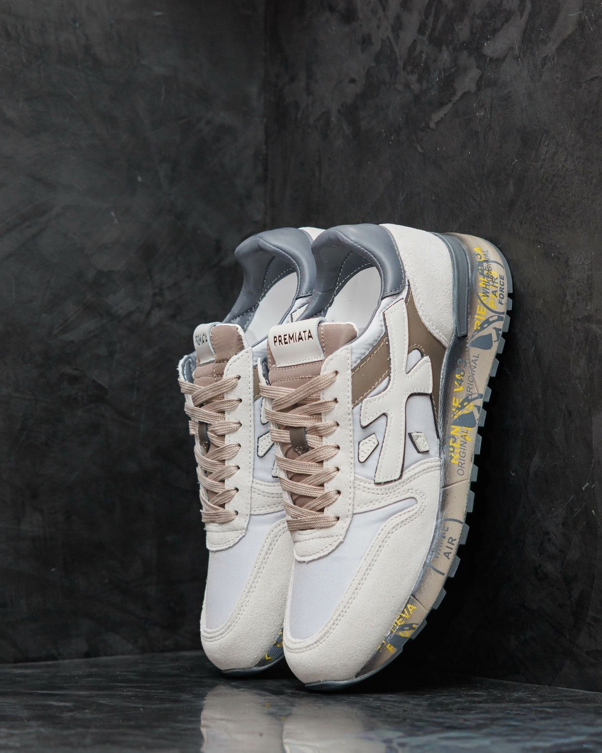 Premiata Mick 7218 Grey Beige PR016 фото