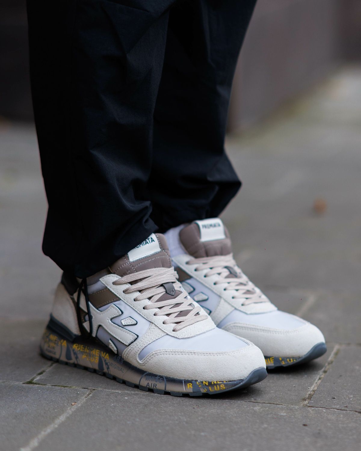 Premiata Mick 7218 Grey Beige PR016 фото