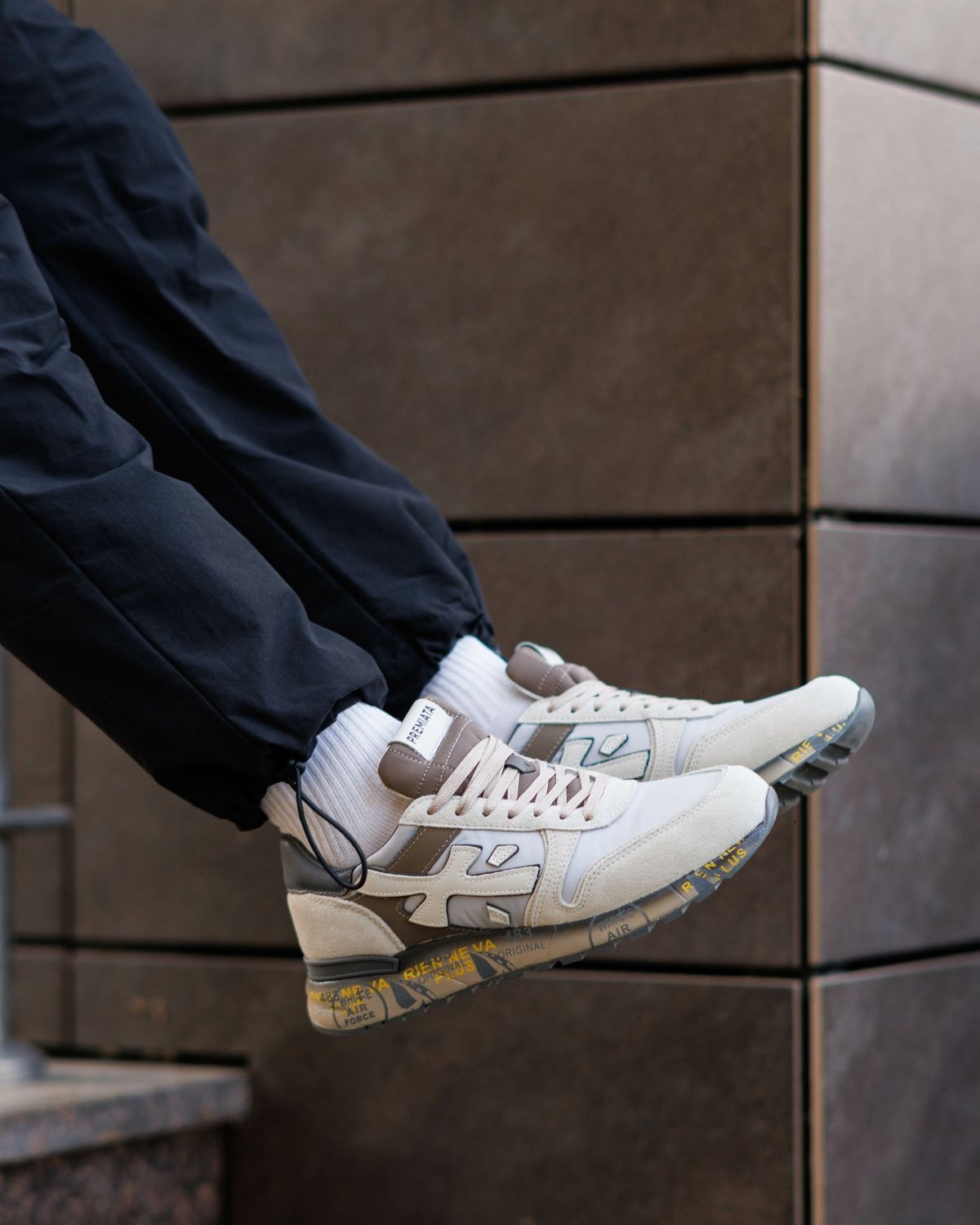 Premiata Mick 7218 Grey Beige PR016 фото