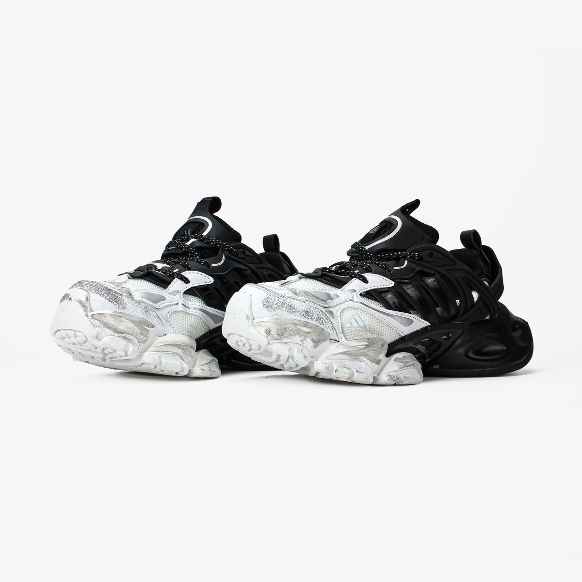 Кросівки Adidas Vento XLG Deluxe "Black White" 019 фото