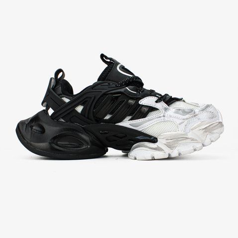 Кросівки Adidas Vento XLG Deluxe "Black White" 019 фото