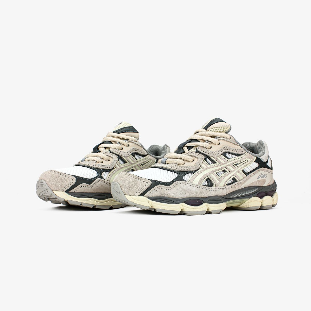 Кросівки Asics Gel-NYC "Grey/Beige" А29 фото