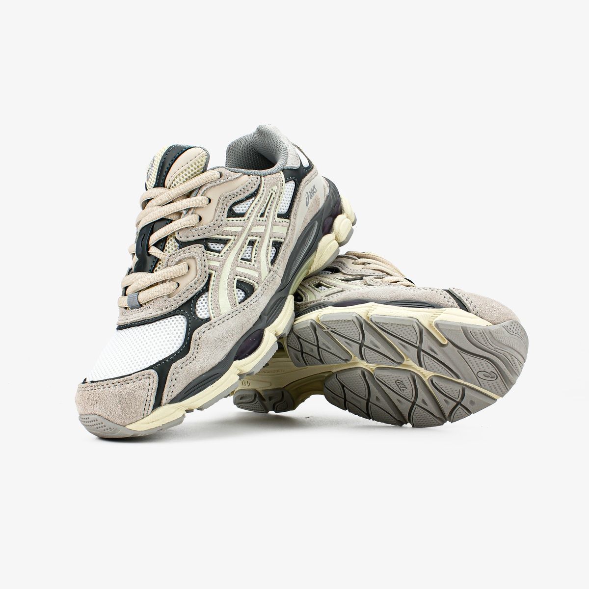 Кросівки Asics Gel-NYC "Grey/Beige" А29 фото