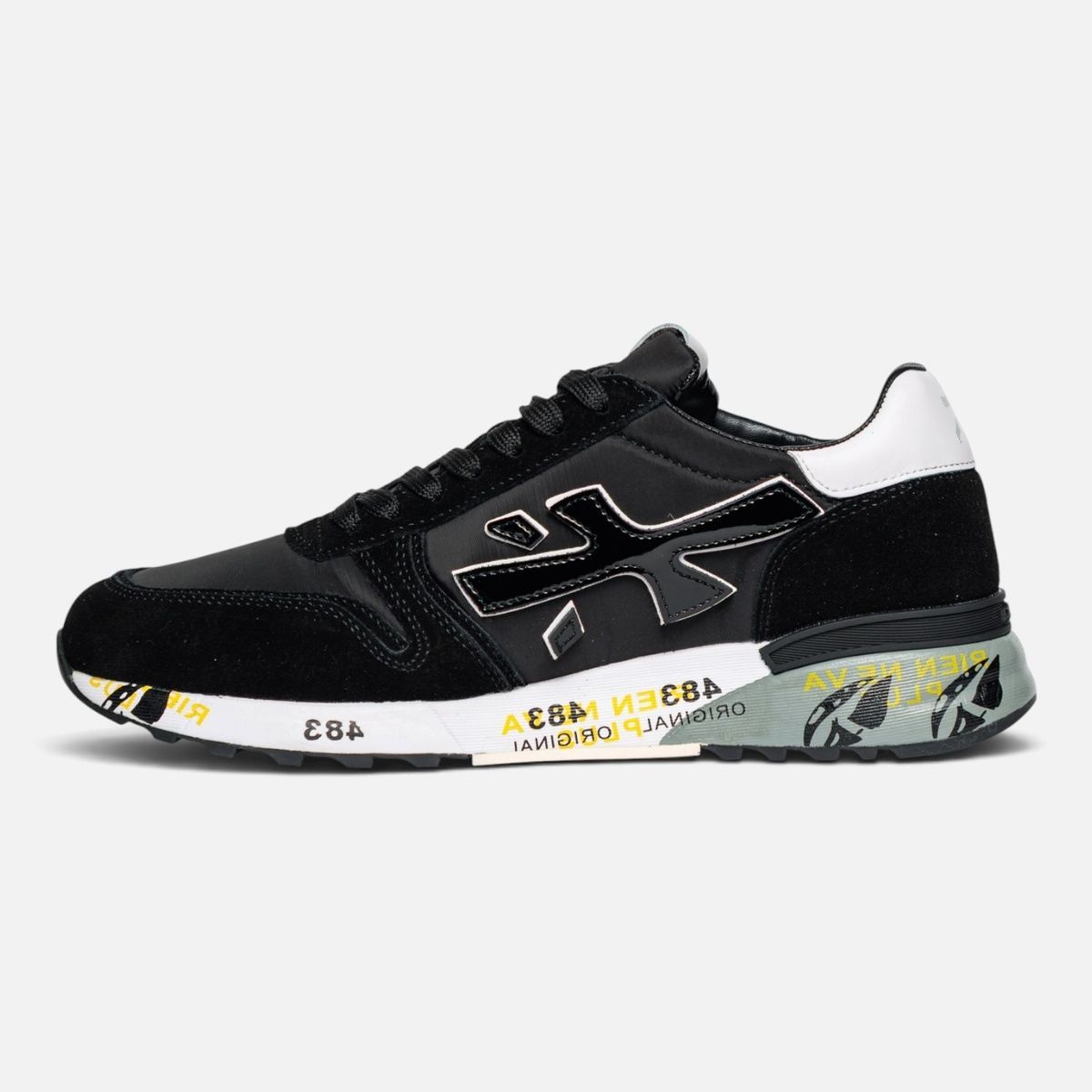 Кросівки Premiata Mick Black White PR010 фото
