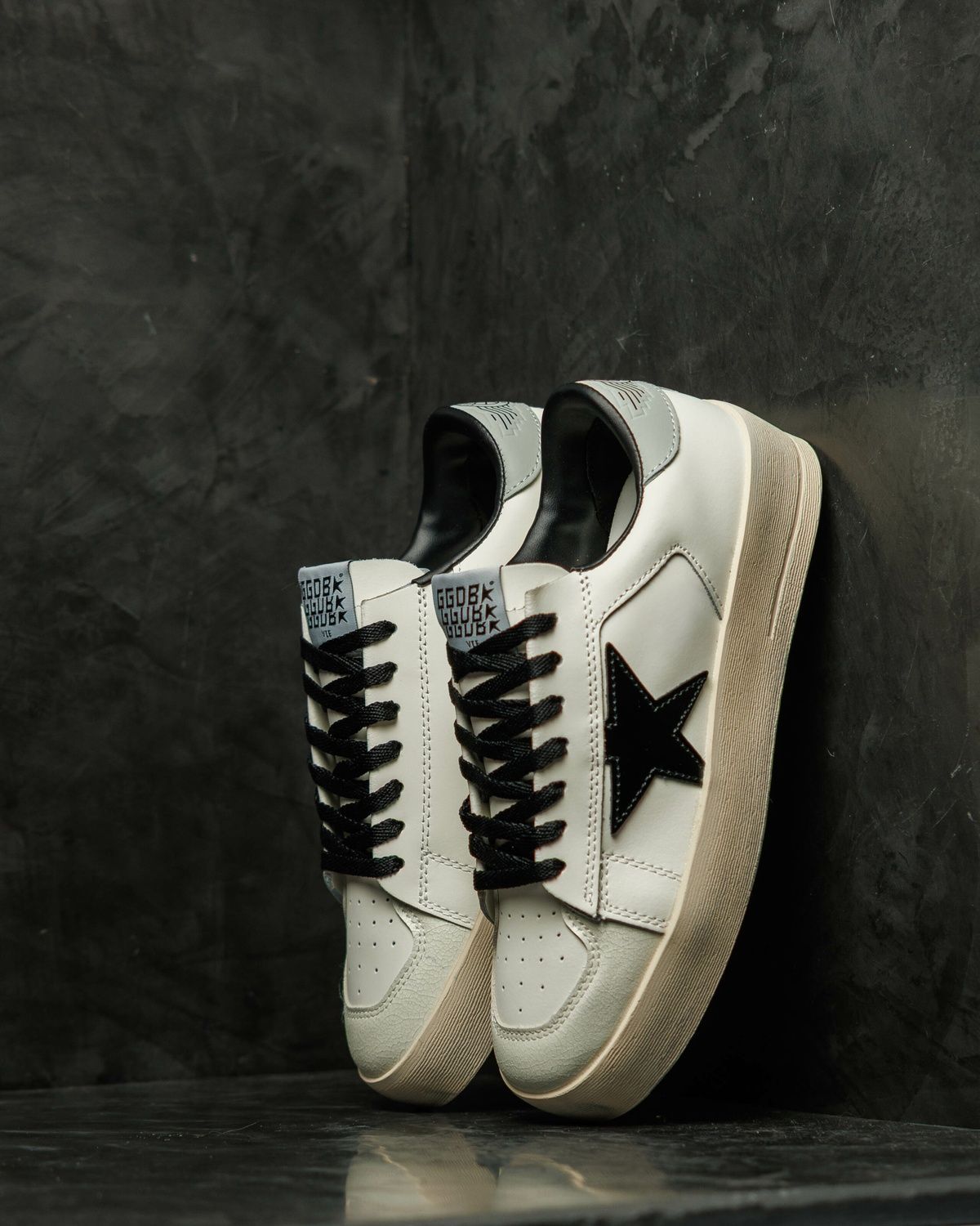 Кросівки Golden Goose GGDB Stardan White Black GG004 фото