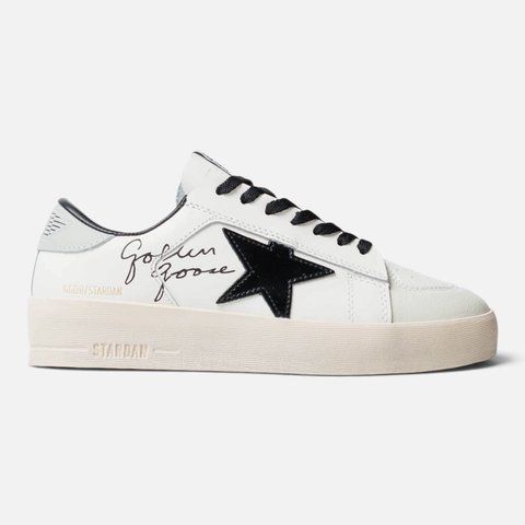 Кросівки Golden Goose GGDB Stardan White Black GG004 фото