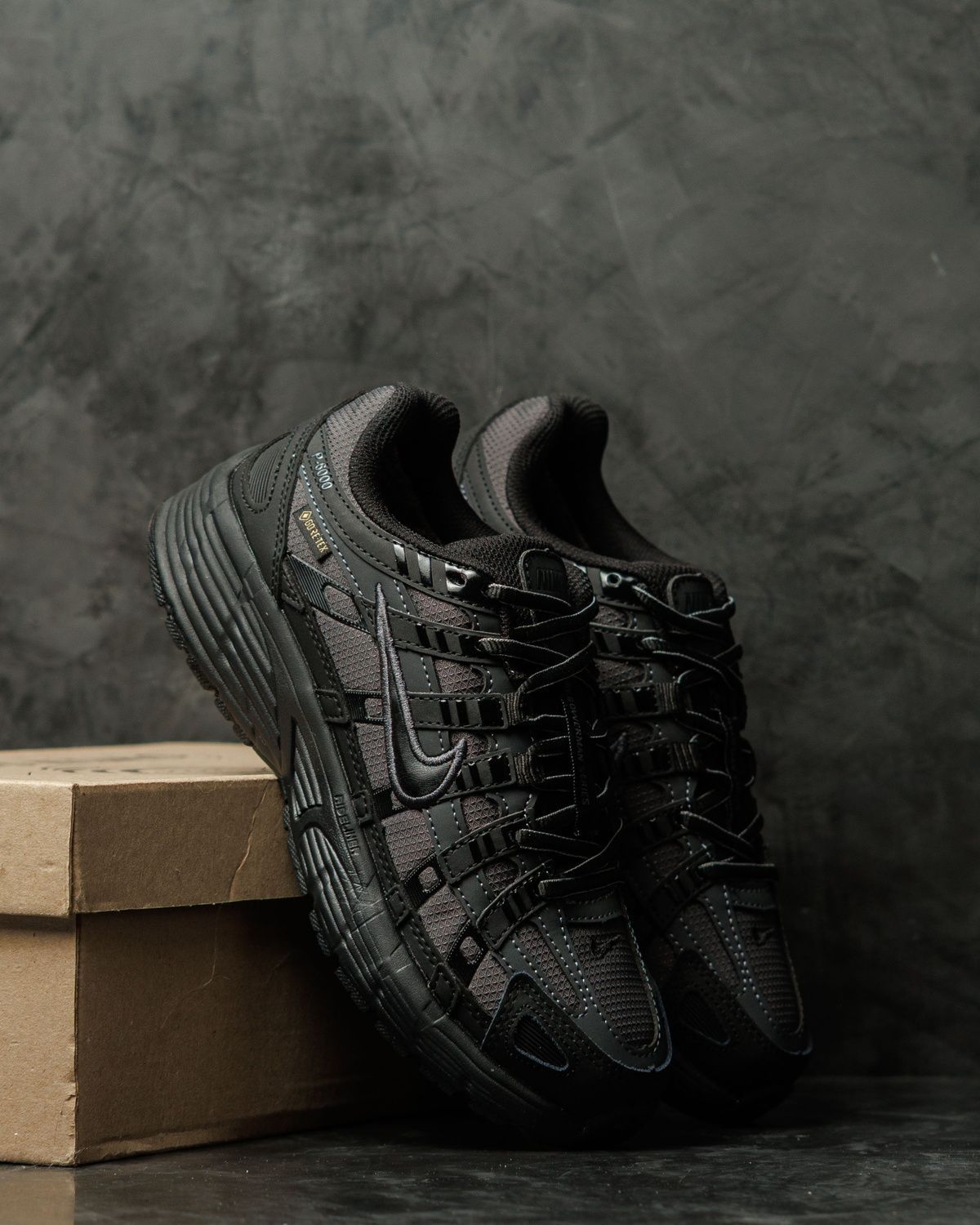Кросівки Nike P-6000 Gore-Tex Black NK381 фото