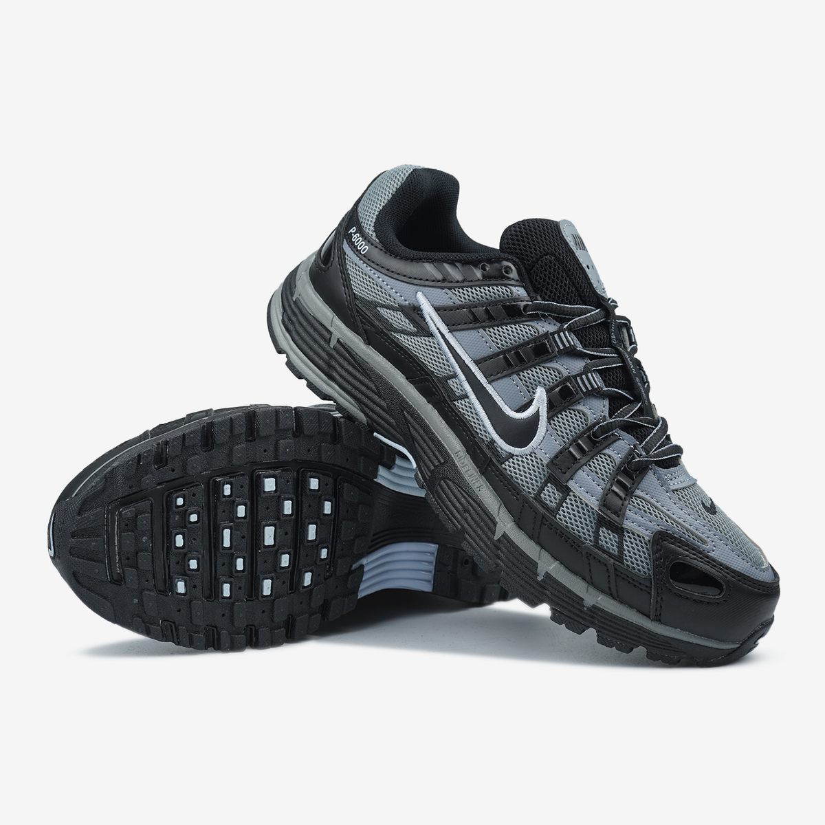 Nike P-6000 Grey Black 0390 фото