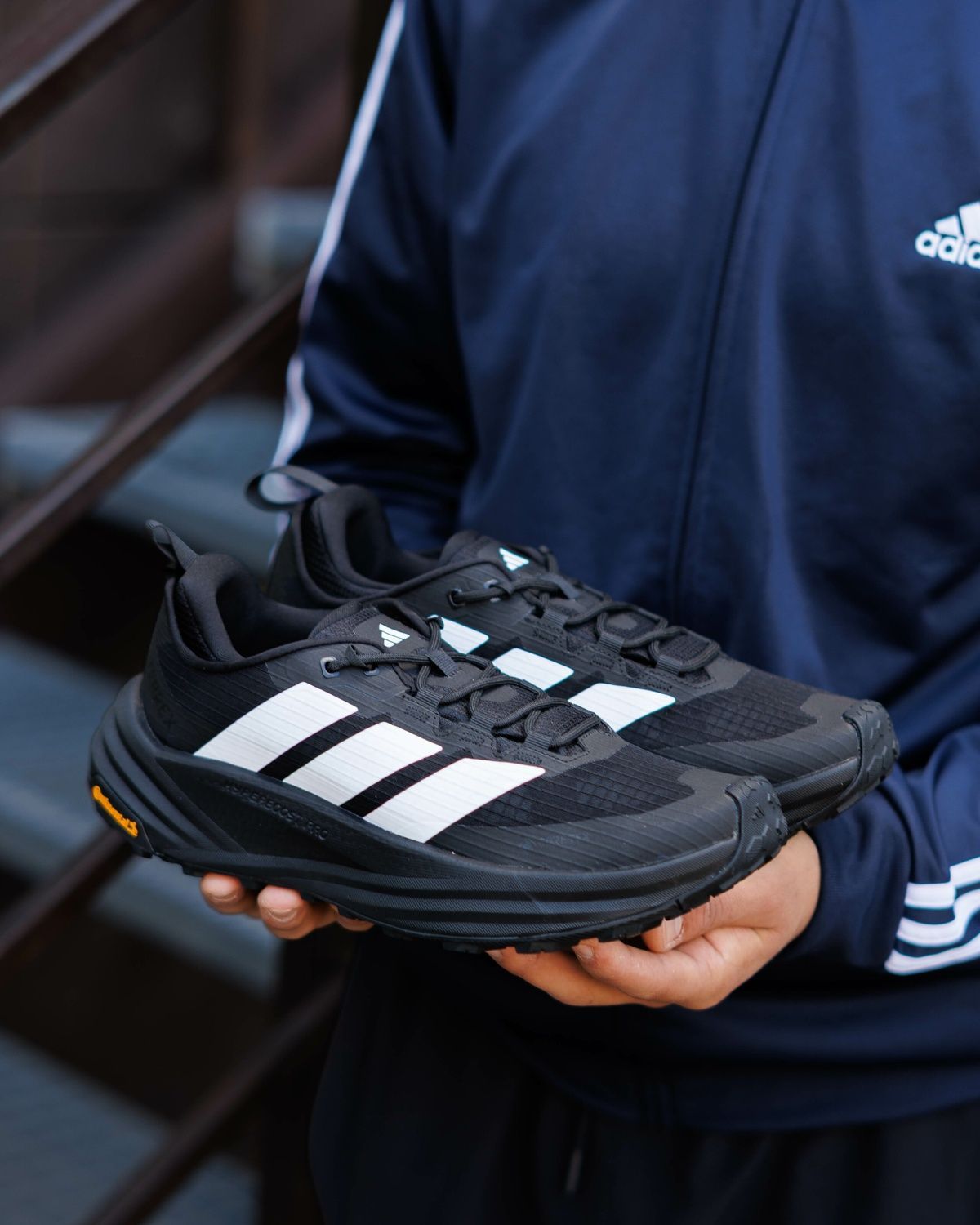 Кросівки Adidas Terrex Freehiker 3 Low Gore-Tex Black White AD123 фото