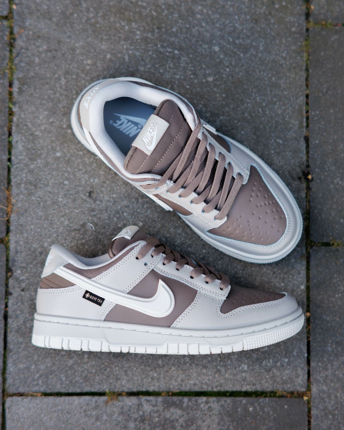 Кросівки Nike Dunk Low Gore-Tex Light Bone NK390 фото