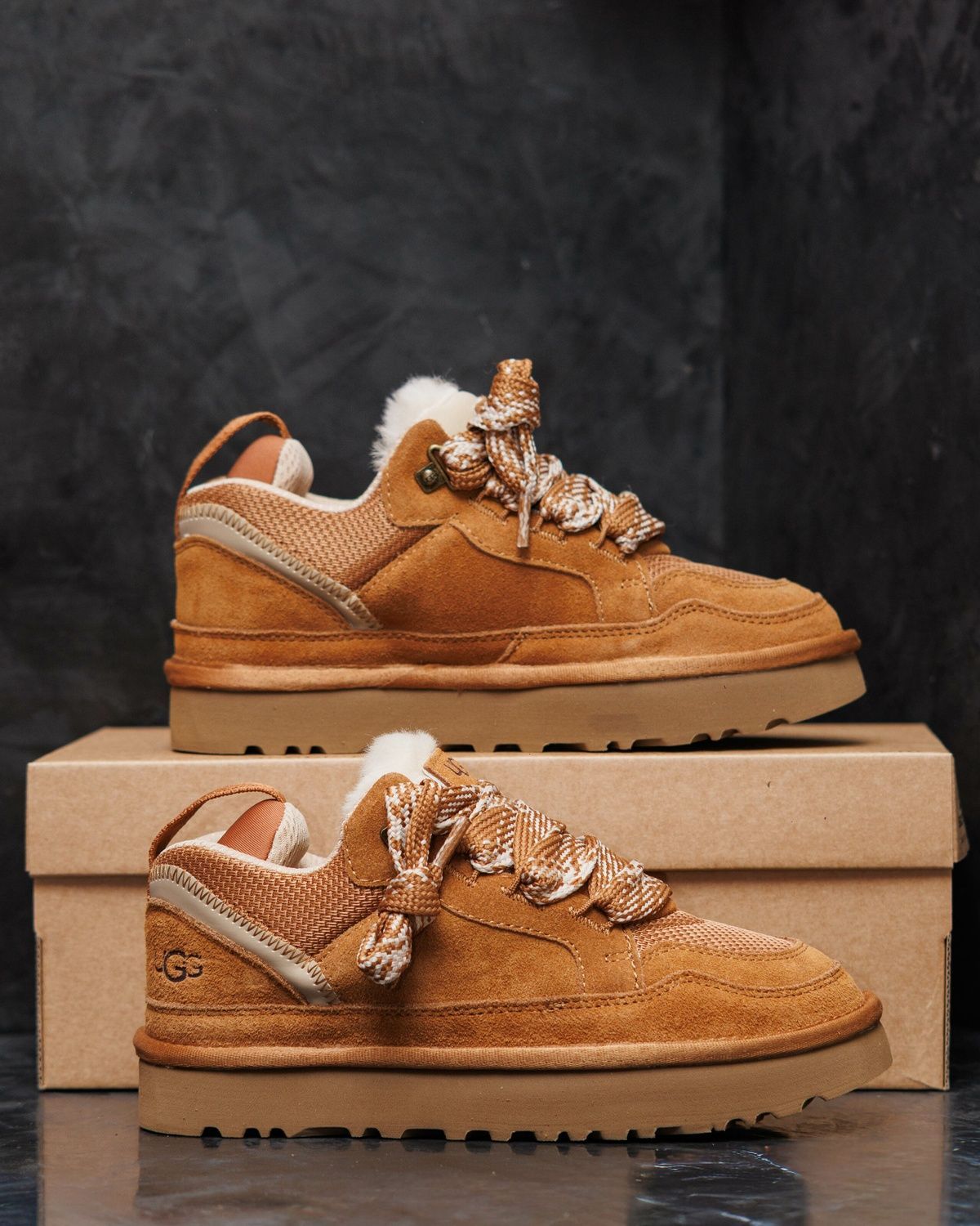 UGG Lowmel Sneaker Brown UG012 фото