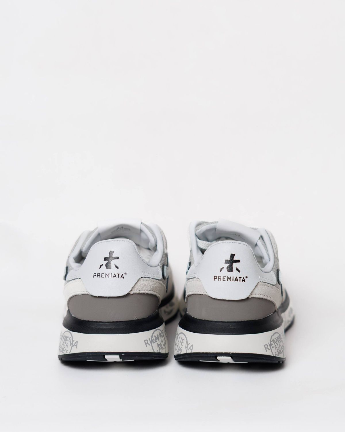 Кросівки Premiata Moerun White Grey Black PR014 фото