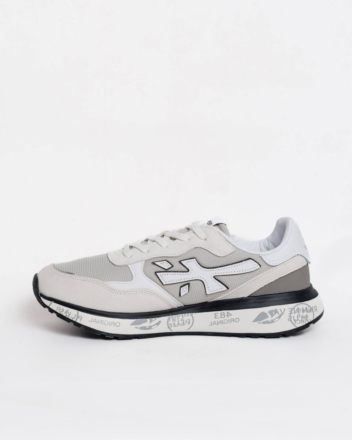 Кросівки Premiata Moerun White Grey Black PR014 фото