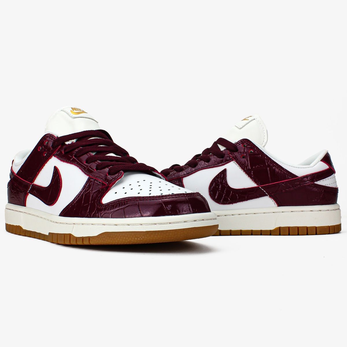 Кросівки Nike SB Dunk "Burgundy Croc" B101 фото