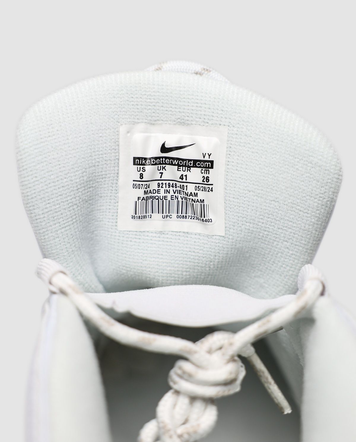 Nike Air More Uptempo White on White C-01205 фото