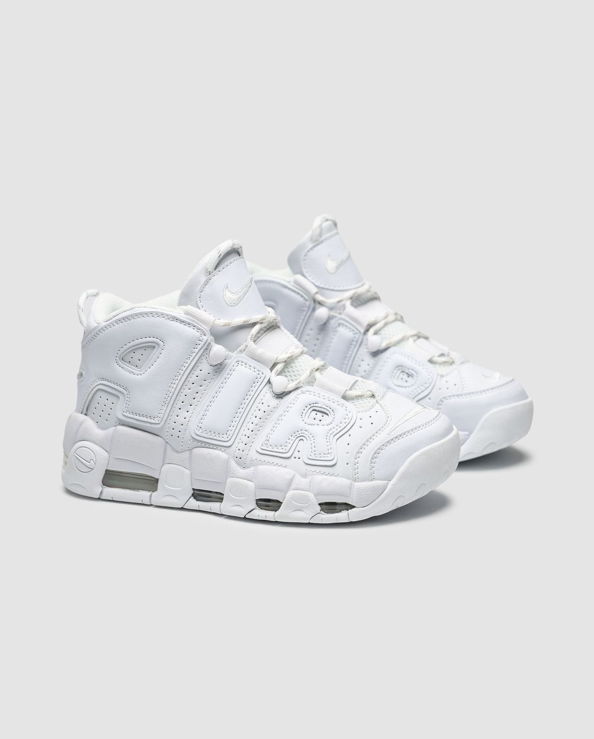 Nike Air More Uptempo White on White C-01205 фото