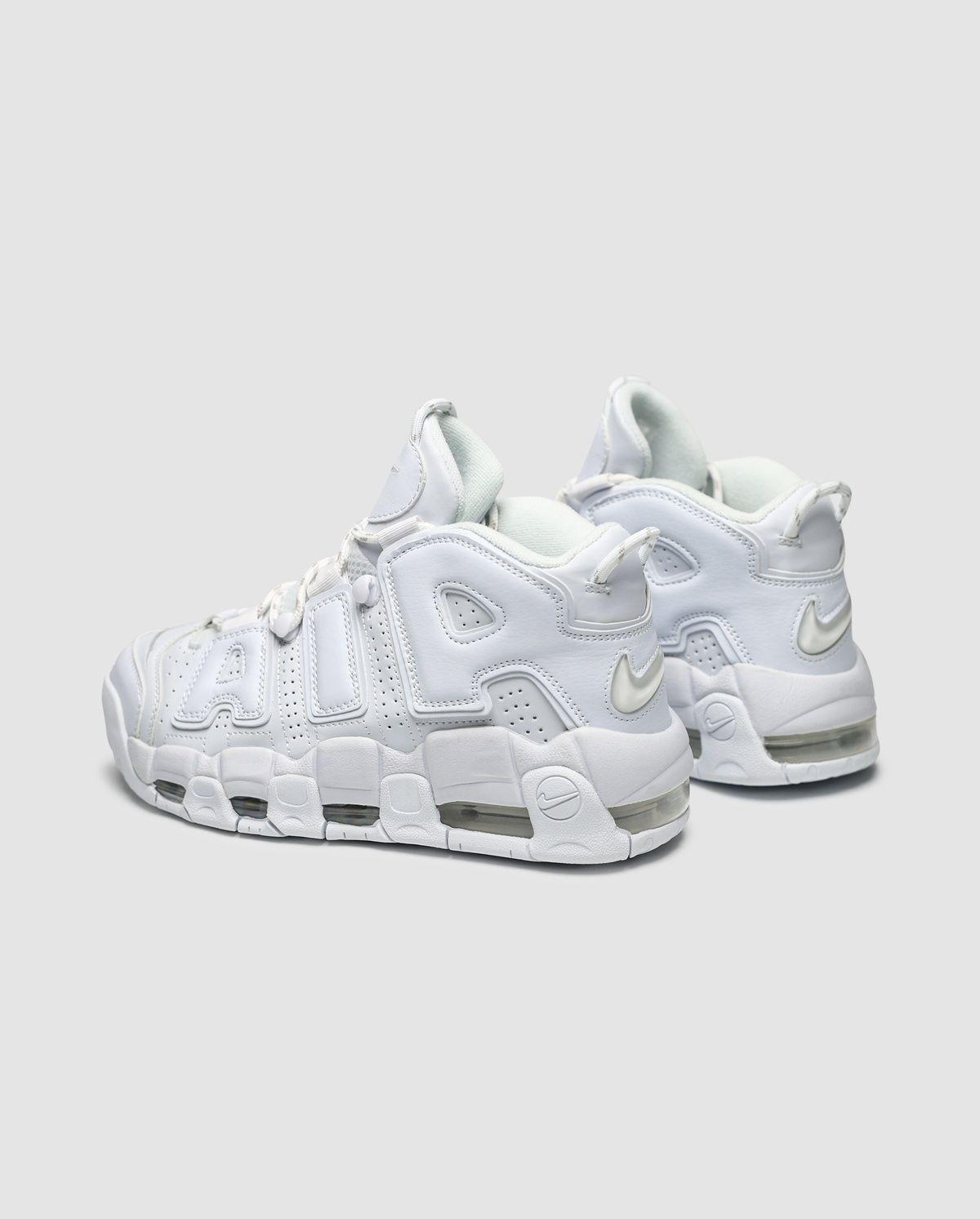 Nike Air More Uptempo White on White C-01205 фото