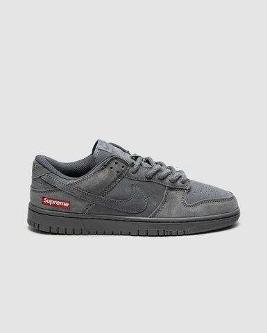 Nike SB Dunk Low x Supreme Grey C-01310 фото