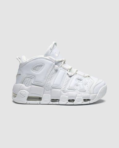 Nike Air More Uptempo White on White C-01205 фото