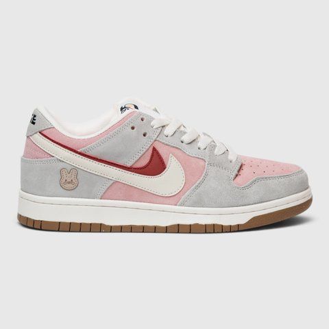 Кросівки Nike SB Dunk Low SE 85 Double Swoosh Pink Rabbit NK352 фото