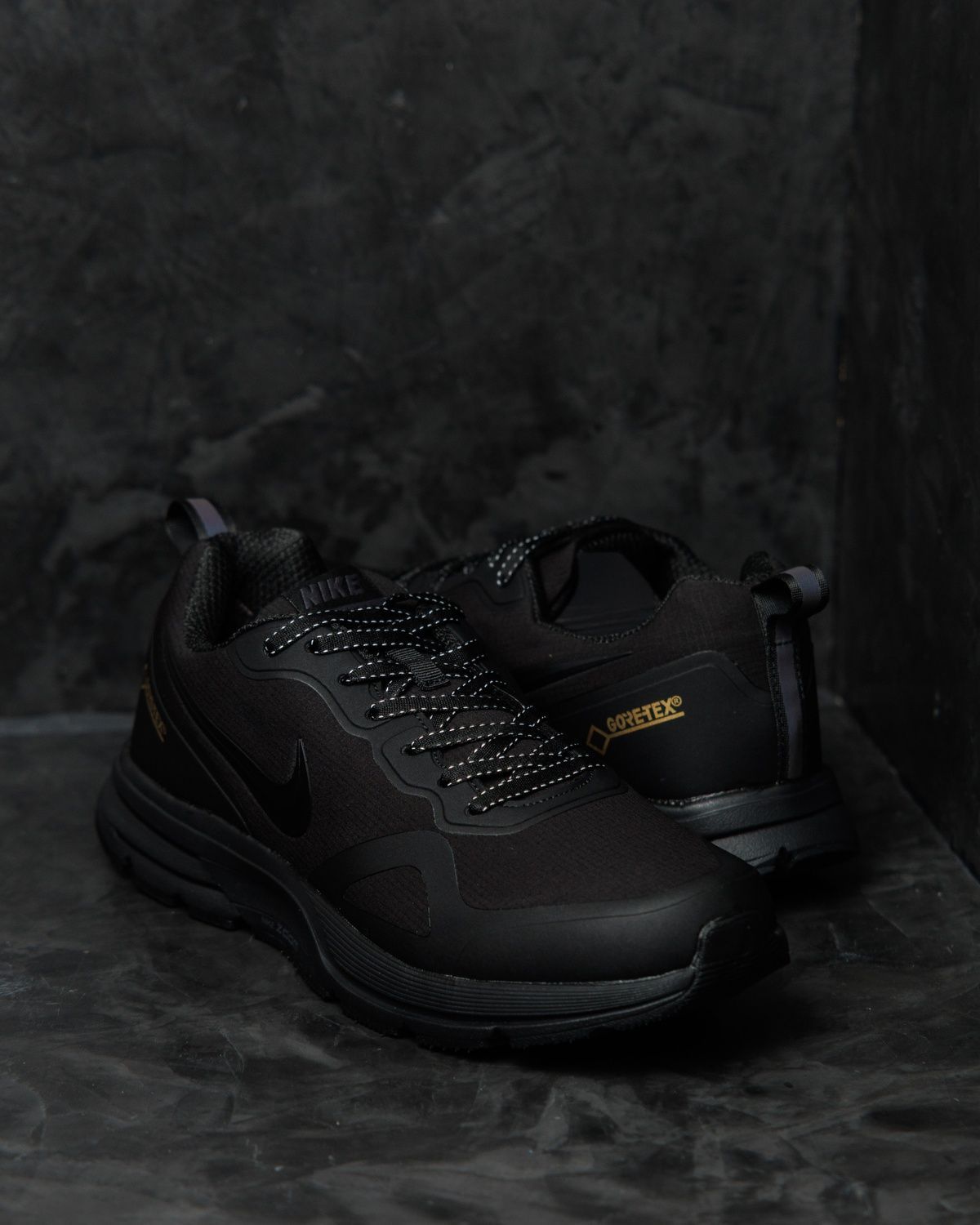 Кросівки Nike Pegasus 30 Gore-Tex Black NK384 фото