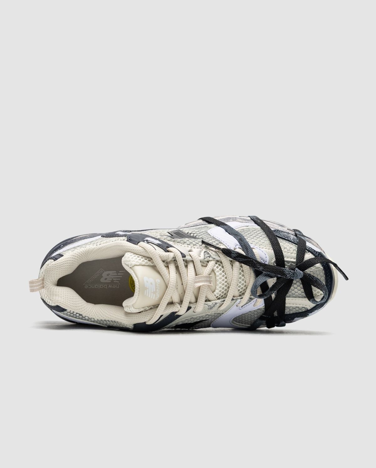 New Balance 530 Custom Beige Black Silver Edition C-03176 фото