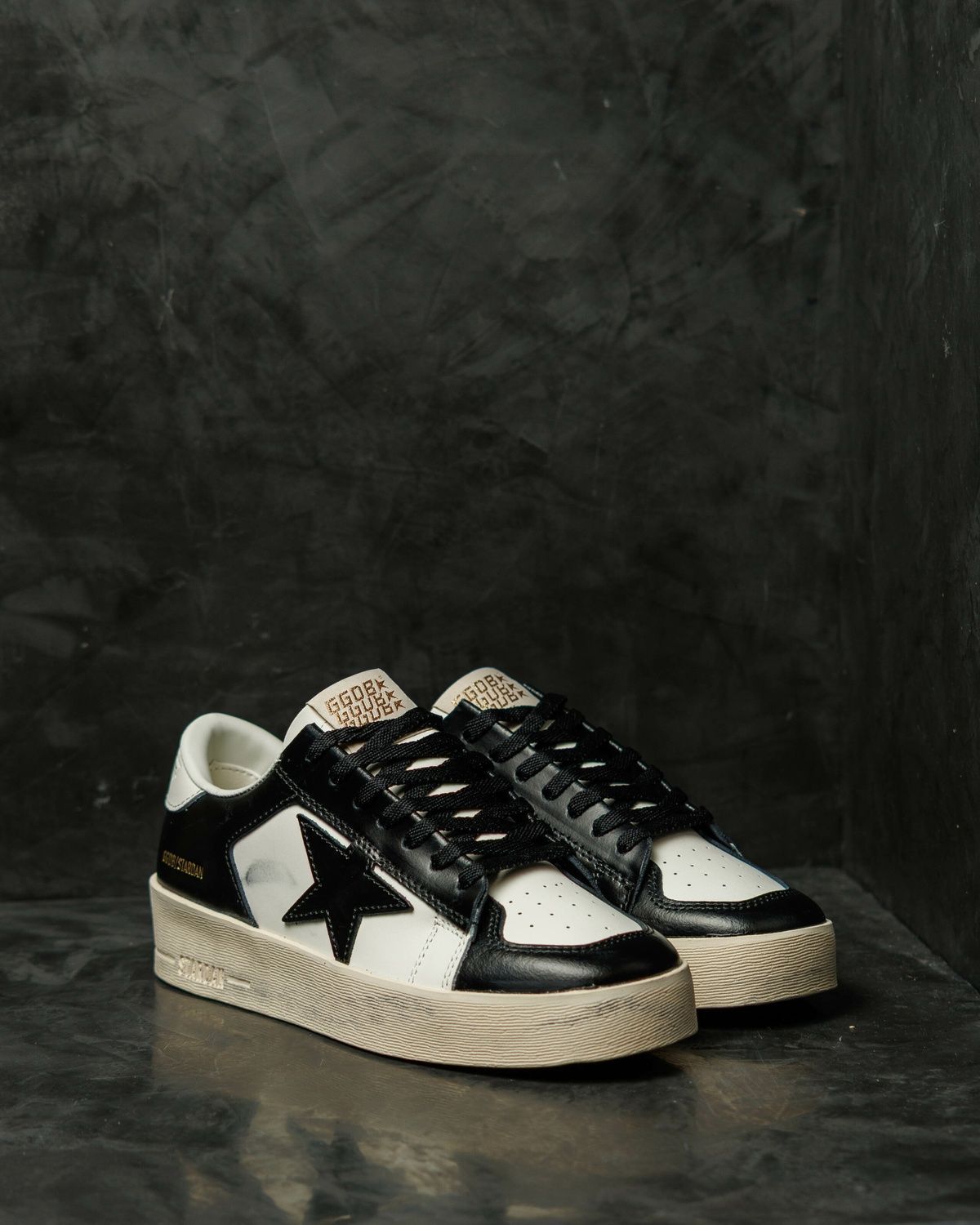 Кросівки Golden Goose GGDB Stardan Black White GG002 фото