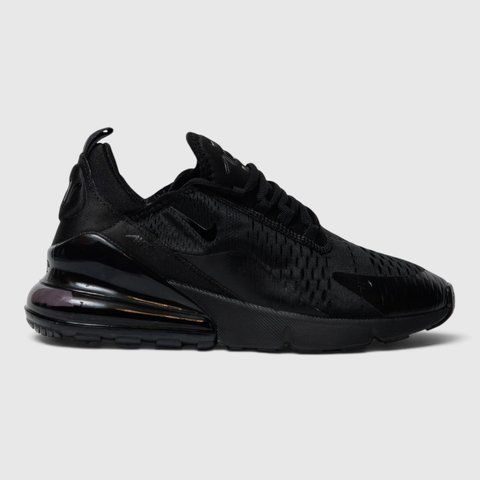 Кросівки Nike Air Max 270 Triple Black NK245 фото