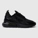 Кросівки Nike Air Max 270 Triple Black NK245 фото 1