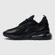 Кросівки Nike Air Max 270 Triple Black NK245 фото 2