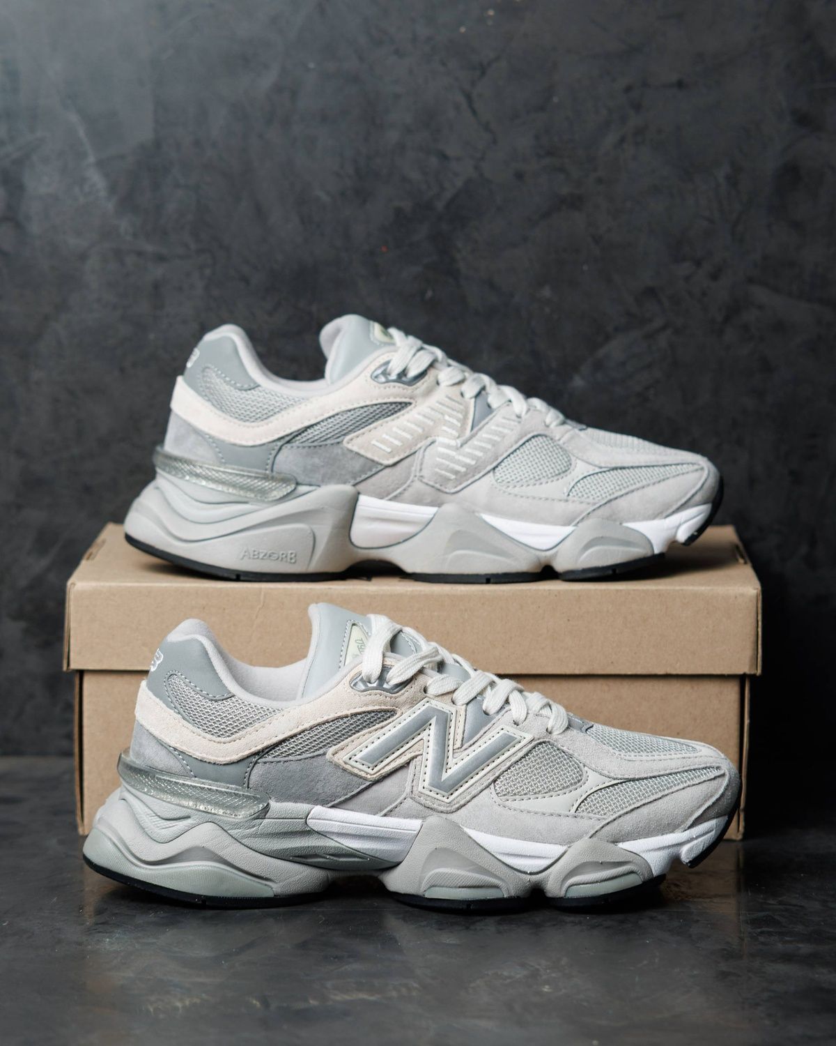 Кросівки New Balance 9060 Shadow Grey NB170 фото Кросівки New Balance 9060 Shadow Grey NB170 фото
