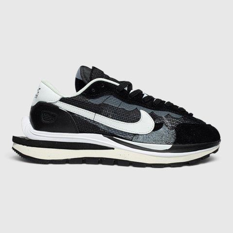 Кросівки Nike Vaporwaffle Sacai Black White nk122 фото
