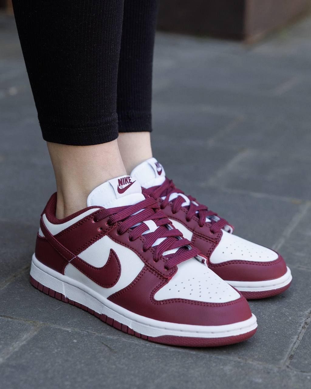 Кросівки Nike SB Dunk Low Team Red Bordeaux NK314 фото