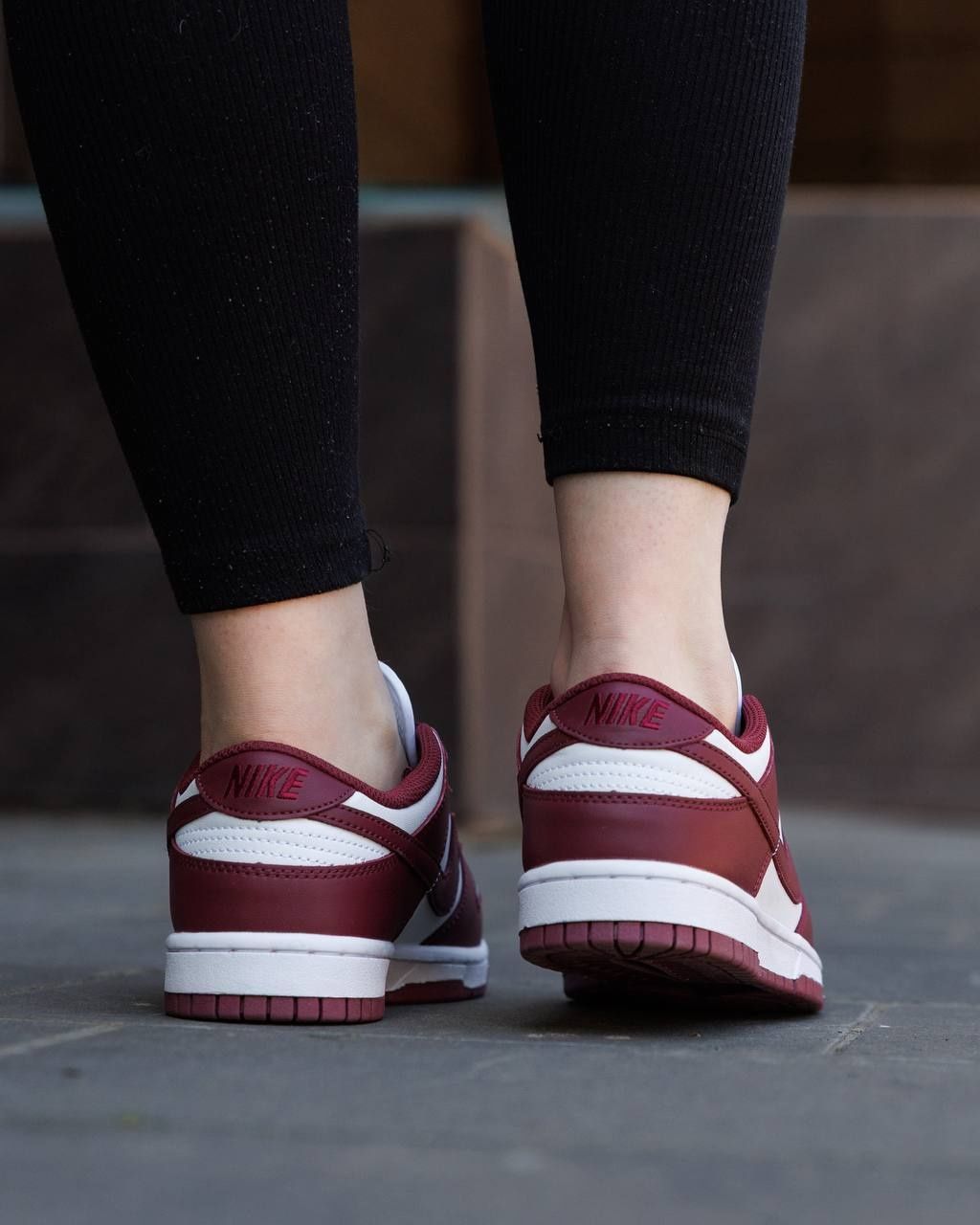 Кросівки Nike SB Dunk Low Team Red Bordeaux NK314 фото
