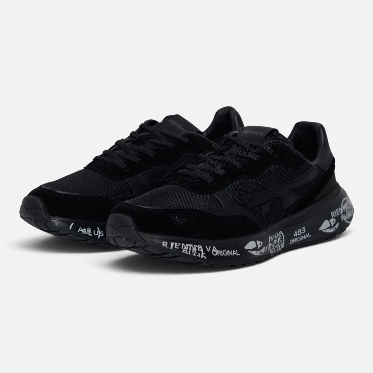 Кросівки Premiata Moerun Black PR013 фото