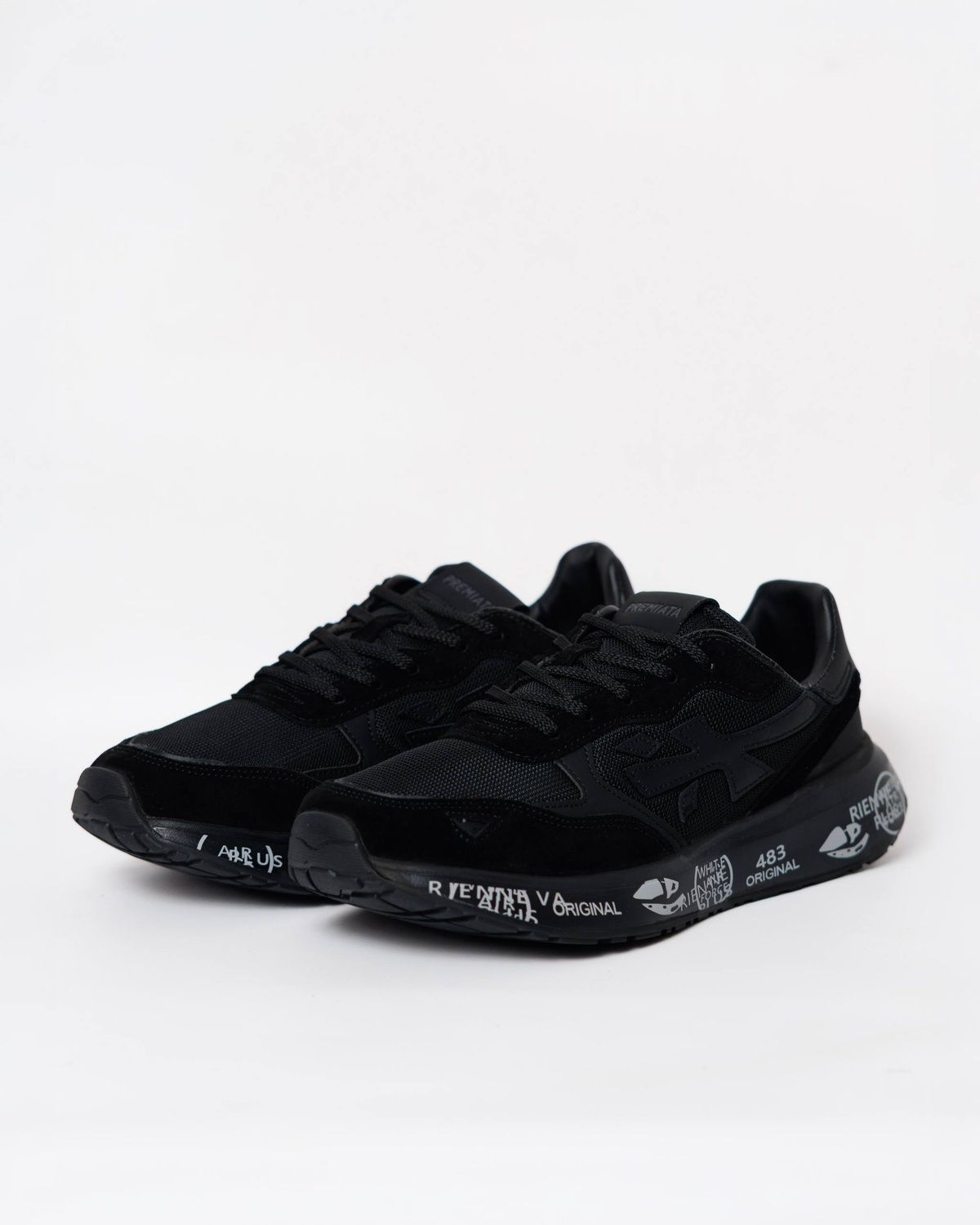 Кросівки Premiata Moerun Black PR013 фото Кросівки Premiata Moerun Black PR013 фото