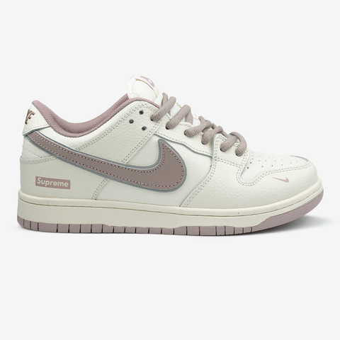 Nike SB Dunk Low Milk Beige Brown x Supreme 0414 фото