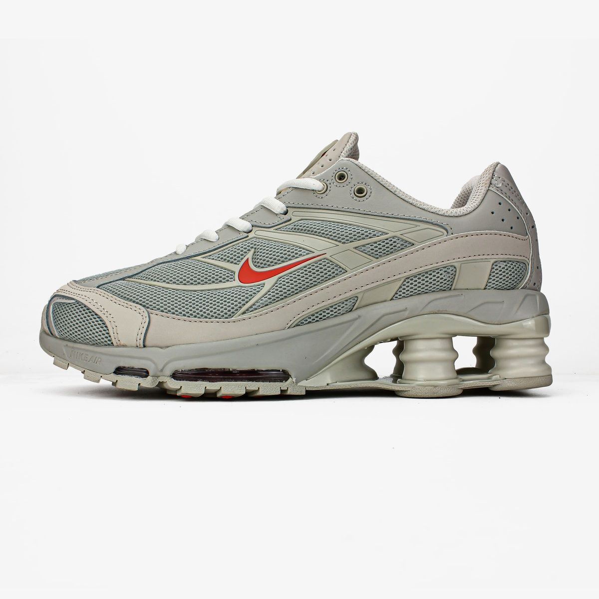 Кросівки Supreme x Nike Shox Ride 2 "White/Red" B65 фото