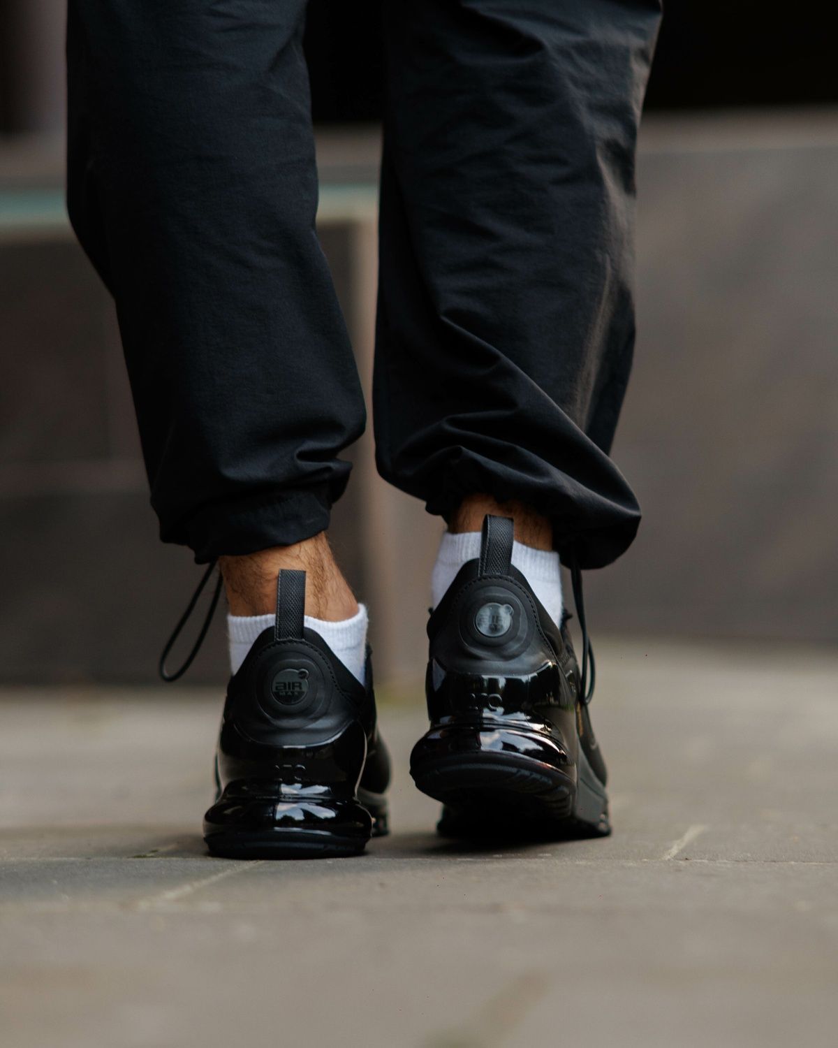 Кросівки Nike Air Max 270 Gore-Tex Black Grey NK394 фото