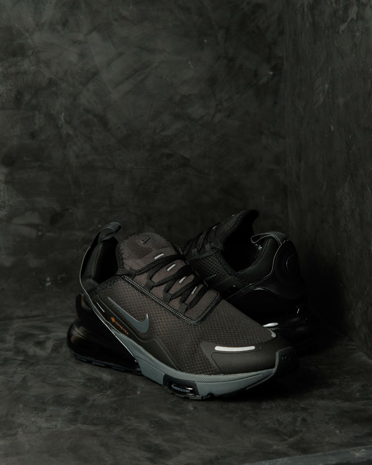 Кросівки Nike Air Max 270 Gore-Tex Black Grey NK394 фото