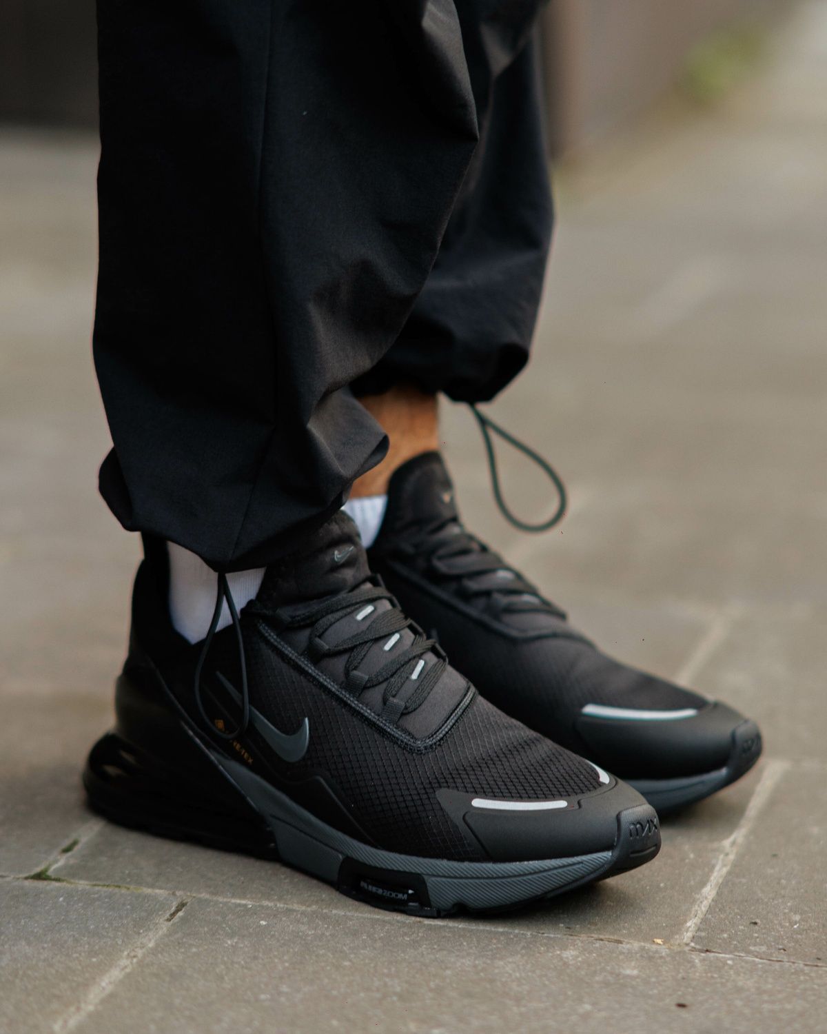 Кросівки Nike Air Max 270 Gore-Tex Black Grey NK394 фото