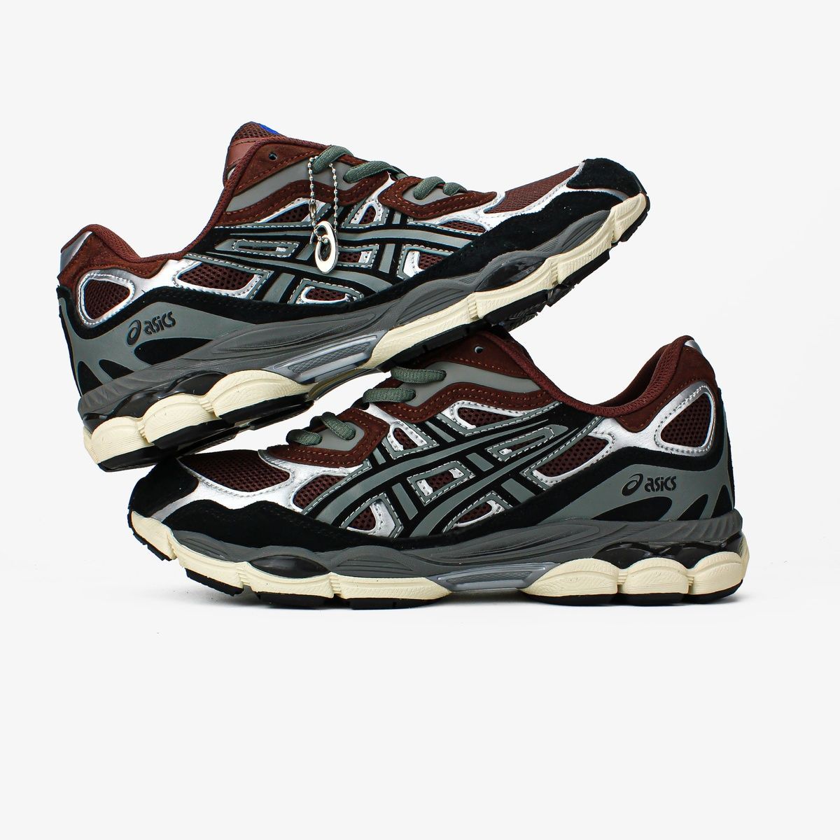 Кросівки Asics Gel-NYC "Brown Black Grey" 035 фото