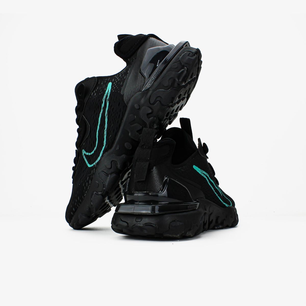 Кросівки Nike React Vision "Black Blue" B40 фото