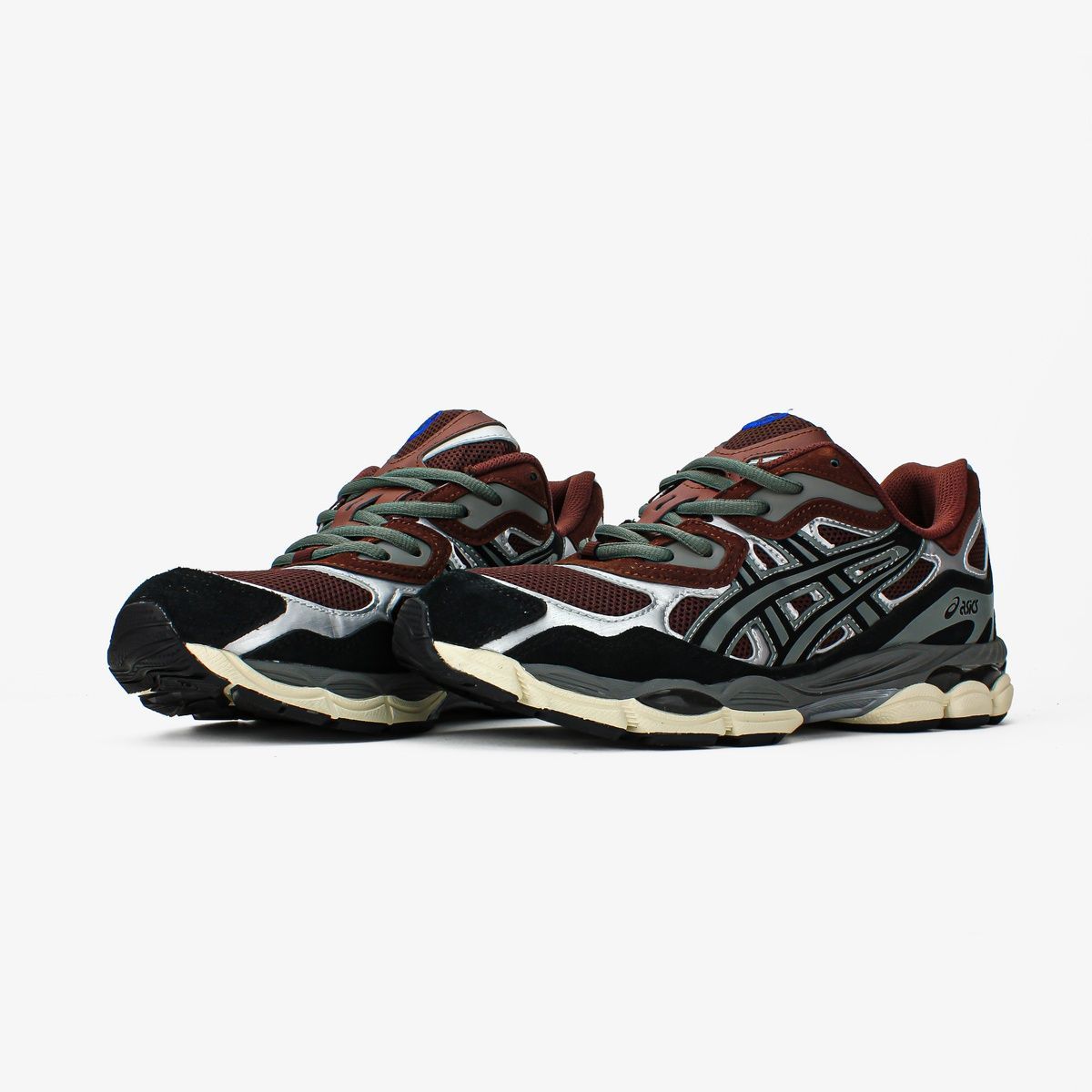 Кросівки Asics Gel-NYC "Brown Black Grey" 035 фото